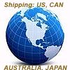 Shipping to US, CAN, AUSTRALIA, JAPAN